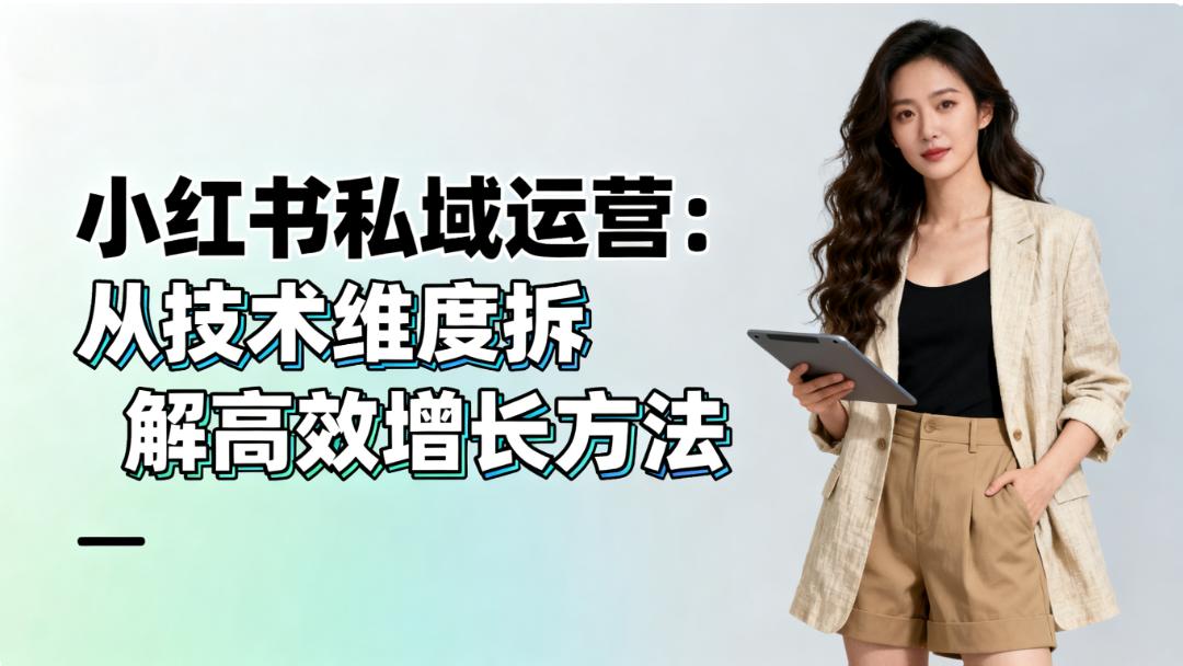 小红书私域运营