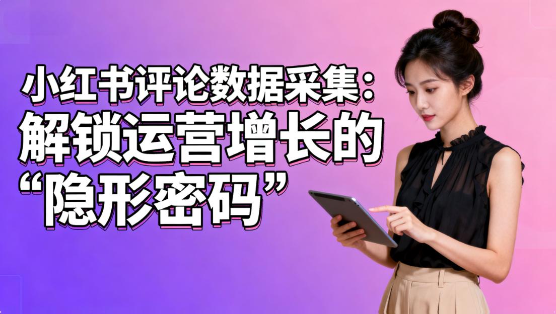 小红书数据采集