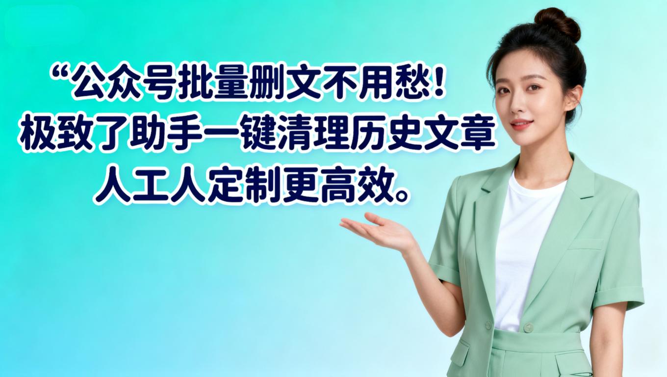 公众号批量删文