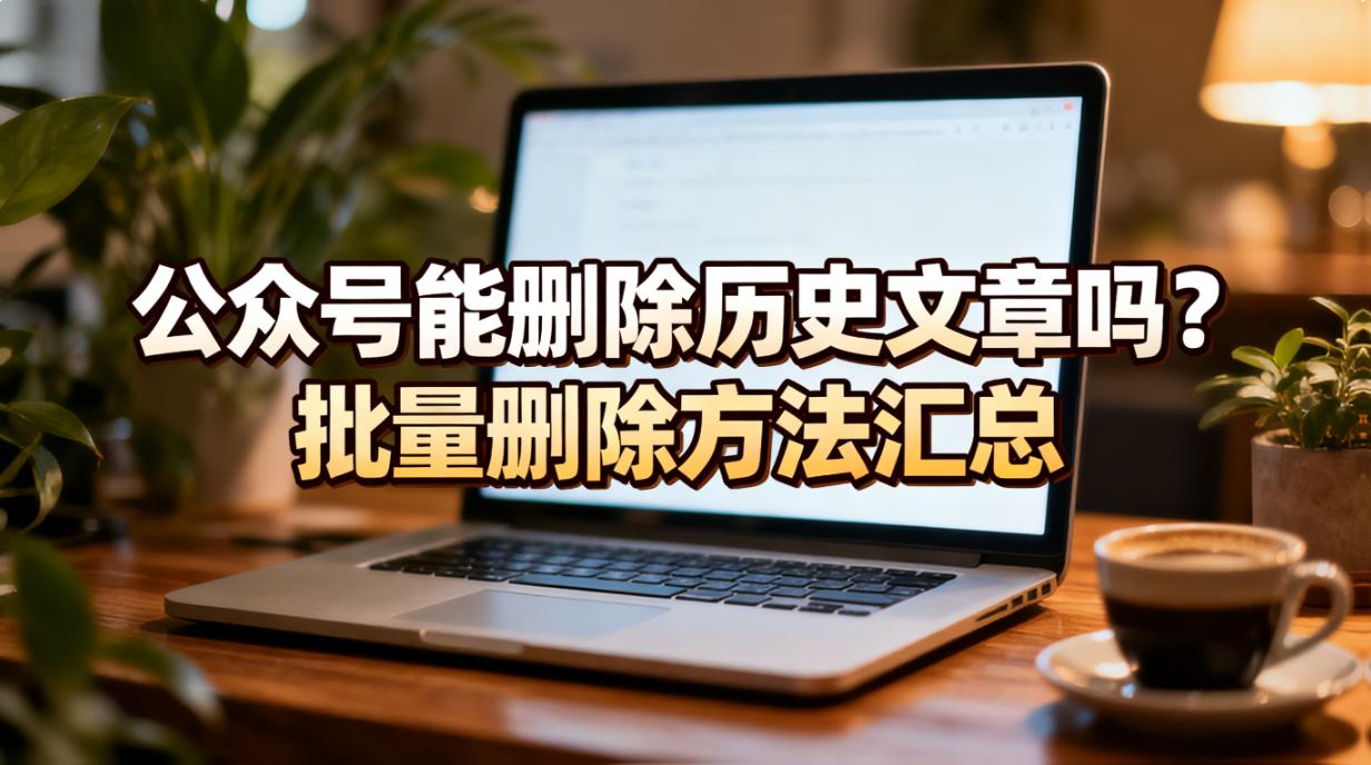 公众号批量删文