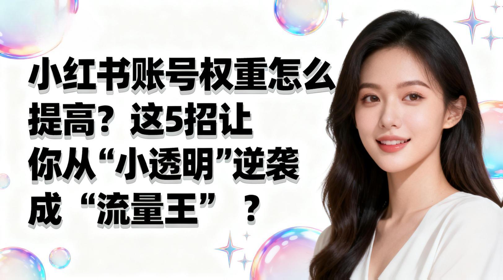 小红书账号权重怎么提高