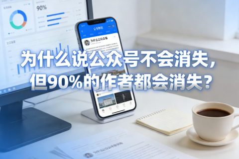 为什么说公众号不会消失，但90%的作者都会消失？